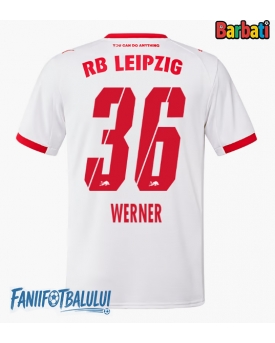 RB Leipzig Timo Werner #36 Tricou Fotbal Replică 2025-26 Barbati Acasa